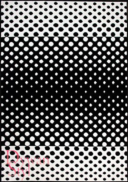 Dywan
Black and White Kropki (649)