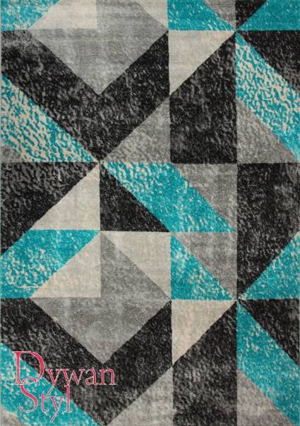 Dywan
New Kansas Geometria turkus (7055)