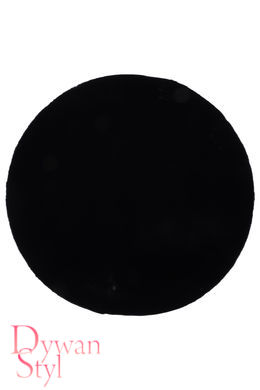 Dywan Bunny  Rabby Black Koło 