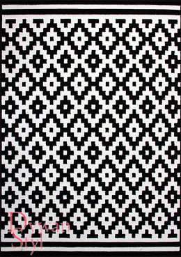 Dywan Black White Mozaika (771)