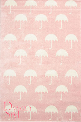 Dywan Bambino Białe parasolki w różu (17883)