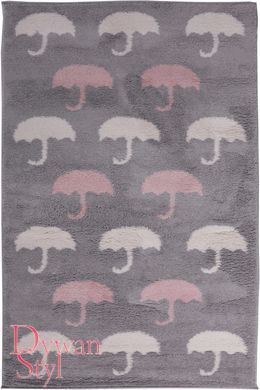 Dywan Merlin Białe i różowe parasolki 