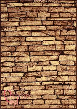 Dywan Country Ceglany Mur 