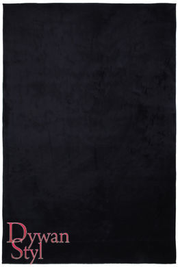 Dywan Plush CZARNY PLUSZOWY 