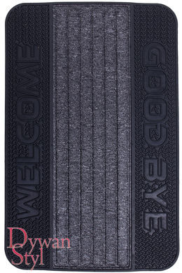 Dywan Wycieraczka tekstylna M103 ciemno szara 