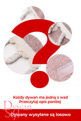 Dywan Skandi Kids Groszki różowe II GATUNEK 